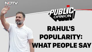 NDTV Public Opinion Rahul Gandhis Popularity Up After Bharat Jodo Yatra PM Still Supreme [upl. by Buff]