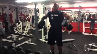 30kg lateral raise warm up [upl. by Aihtnis465]