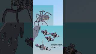 LaserCut mechanic spider file dxfetsylasercutspidermechanicspider3d [upl. by Dirgni]