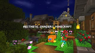 aesthetic shaders minecraft pe 120 [upl. by Eniluqcaj]