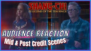 MID amp POST CREDITS  SHANGCHI Audience Reaction Scene  Opening Night Reactions [upl. by Eimerej]