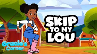 Skip to My Lou  Gracie’s Corner  Nursery Rhymes  Kids Songs [upl. by Kcirederf]