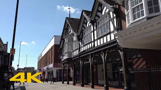 Wellingborough Walk Town Centre【4K】 [upl. by Airdnal]