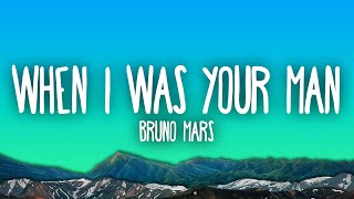 Bruno Mars  When I Was Your Man [upl. by Ecnadnac]