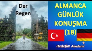 ALMANCA GÜNLÜK KONUŞMA18 [upl. by Sido]