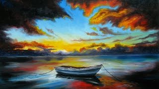 Painting for beginners oil or acrylic follow the link below for full online art program [upl. by Okimat]