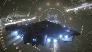 ELITE DANGEROUS Type10 Defender LTT 17422 System Khayyam Dock Auto Launch 140724 [upl. by Oruam]