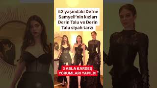 DEFNE SAMYELİ KIZLARI DEREN TALU VE DERİN TALU İLE HAYRANLARIANNE KIZ DEĞİL 3 ABLA KARDEŞ YORUMLARI [upl. by Ziana]