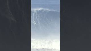 HUGE WAVE IN NAZARE 🌊 LUCAS CHUMBO riding a TSUNAMI WAVE surfing bigwaves nazareportugal [upl. by Ellard]