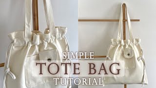 DIY BAG  How to sew Bag  Bag pattern [upl. by Einnaffit]