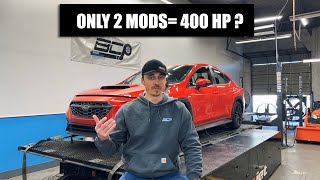 2022 WRX Stage 1 No Nonsense Tuning Results Impressive Gains Minimal Mods [upl. by Madra]