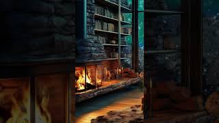 Cozy Fireplace Ambience relax fireplaceambience relaxingsounds [upl. by Yltneb]