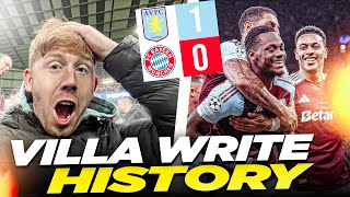 INCREDIBLE SCENES As Aston Villa BEAT Bayern Munich [upl. by Gine]