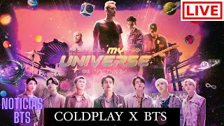 Coldplay X BTS  My Universe Official Video MV HorariosCanalMetas en YouTubeDónde VerStream [upl. by Johathan]