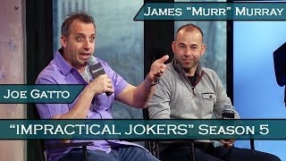 Impractical Jokers INTERVIEW  Live with Kelly TV Show September 23 2016 [upl. by Norrie]