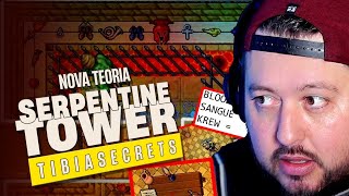 CATEROIDE REAGE TEORIA DA SERPENTINA TOWER por TibiaSecrets ⛏ [upl. by Alil]