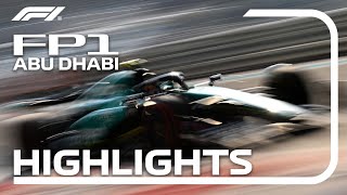 FP1 Highlights  2023 Abu Dhabi Grand Prix [upl. by Paviour832]