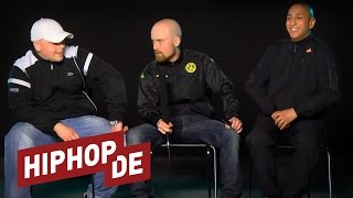 Celo amp Abdi Wörterbuch  quotHinterhofjargonquot auf Deutsch Interview  Toxik trifft [upl. by Luckett]