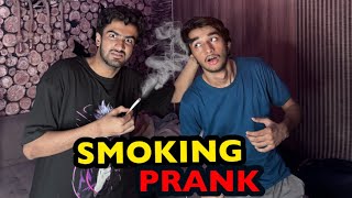 Smoking 🚬 prank on my friend gone wrongHassanzz [upl. by Aileen]