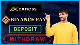 Exness Deposit amp withdrawal through Binance Pay Live Complete Process ✅ [upl. by Yeltnerb]