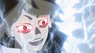 Black Zetsu tells Indra secret of performing Mangekyou Sharingan Indra activates Susano Eng Dub [upl. by Selden]