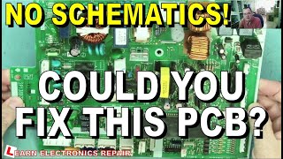 Learn How To Repair Electronics Without Schematics Practical PCB Circuit Board Repair [upl. by Carman266]