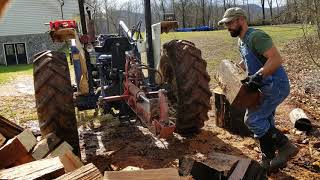 3 Point Hitch Tractor Wood Splitter… [upl. by Jandy]