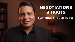 3 Key Traits for Negotiation Success [upl. by Ubana323]