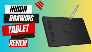 Drawing Tablet HUION Inspiroy H640P Graphics Tablet Review [upl. by Anirod]