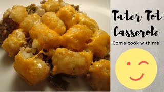 How to make tater tot casserole  Living with chronic pain and glossopharyngeal neuralgia [upl. by Asina575]