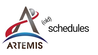 What reading the old artemis schedules feels like [upl. by Einimod319]