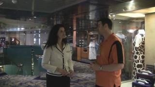 Ship Tour of the Holland America Veendam [upl. by Nireil622]