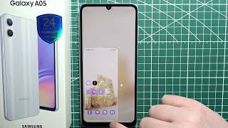 How to Use One Handed Mode on Samsung A05 [upl. by Cristiano22]