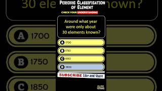 Part 01  Periodic Classification of Element  neet sscmaharashtraboard upsc mhcet  ScienceQuiz [upl. by Eleanore]