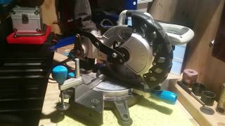 MAC ALLISTER COMPOUND MITRE CHOP SAW [upl. by Eiuol]