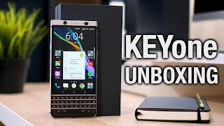 BlackBerry KEYone unboxing its finally here  Pocketnow [upl. by Kisung]