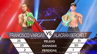 Francisco Vargas VS Alacrán Berchelt  Gran Pelea de Box Mexicano HD [upl. by Fionna]