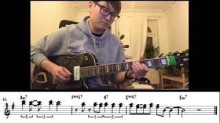 6 Nardis  Bill Evans Solo Transcription [upl. by Anifesoj552]