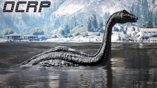 The Loch Ness Monster in GTA 5 RP [upl. by Lleret]