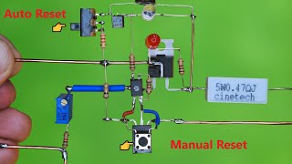 NEW Overcurrent Protection Circuit  Automatic and Manual Restart Feature  First on Youtube [upl. by Orimar]