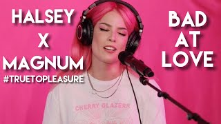 Halsey  Bad at Love Live at Magnum TrueToPleasure [upl. by Lehcyar]