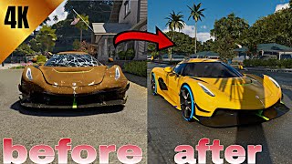 Rebuilding a Koenigsegg JESKO THE CREW MOTORFEST  PS5 [upl. by Sibie]