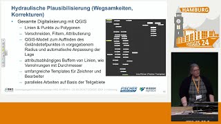 FOSSGIS 2024 Starkregengefahrenhinweiskarten für NiedersachsenSchleswigHolsteinHB und Hamburg [upl. by Watson]