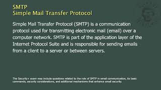 SMTP  Simple Mail Transfer Protocol [upl. by Maud]