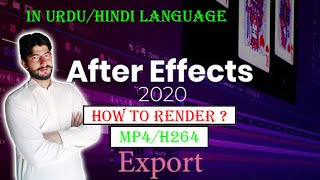 After Effects 2020 Tutorial How to export H264 mp4 Video In AE [upl. by Penelope614]