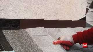 How to Install Flashing on a Roof  Mastering the Roof by GAF [upl. by Mada]