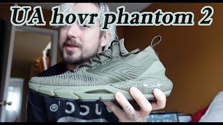 UA hovr phantom 2 under armour sneaker review [upl. by Ragucci]