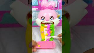 Satisfying With Unboxing Rabbit And Cleaning Teeth Dental Set Toys ASMR Videos [upl. by Bezanson]