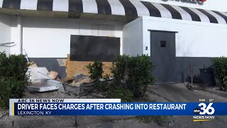 Driver facing charges after crashing into Steak n Shake 111824 [upl. by Ecirpac678]