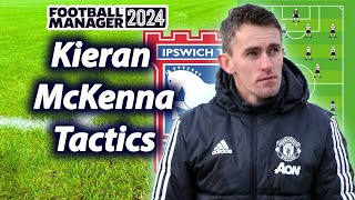 Recreate PERFECT Kieran McKenna Tactics FM24 [upl. by Amliw]